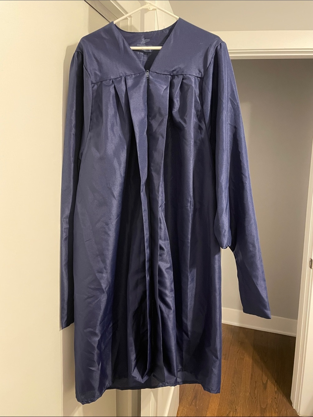 Navy Blue Cap and Gown